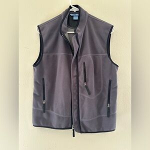 Duluth Trading Co Men's Charcoal fleece Vest M